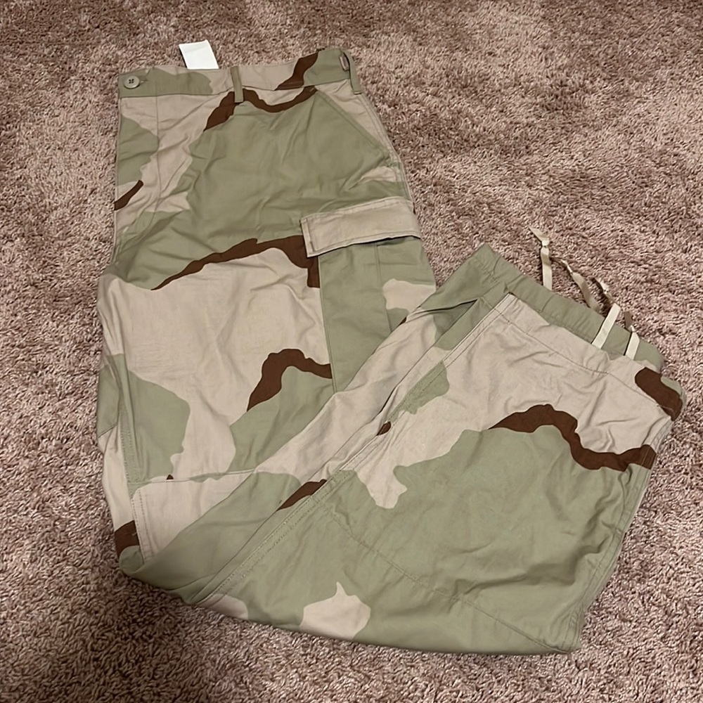 Trousers, desert camouflage size x-large